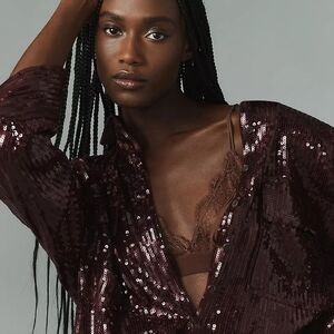 NWT pilcro sequin shirt